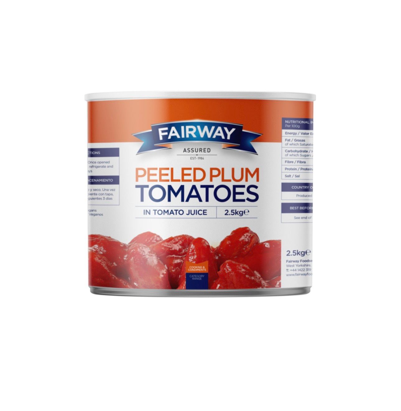 Plum Tomatoes 2.5kg