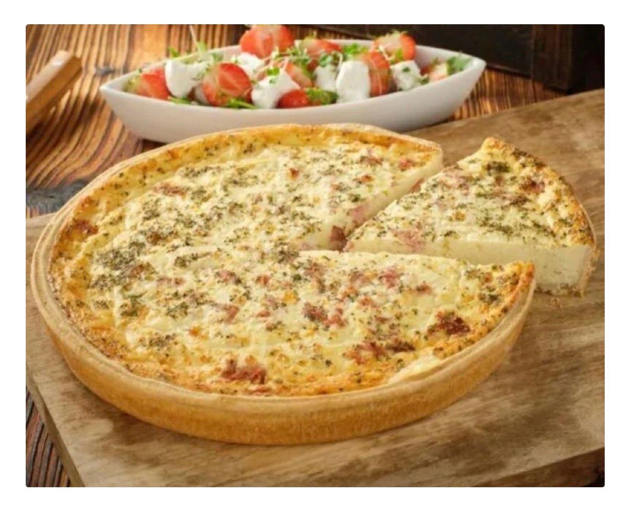 Quiche Lorraine Pre Cut 24 Ptn