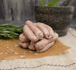 Lincolnshire Chipolatas Sausages British per KG - BTO