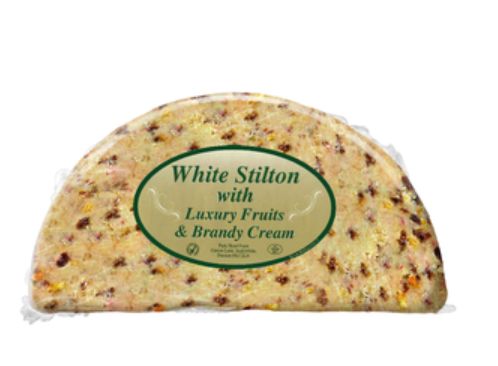 White Stilton Cheese with Fruit Brandy 1kg - Pre Order