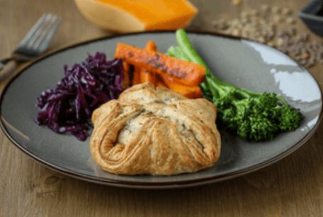 Butternut Squash, Lentil & Almond Wellington 16 X 220g Butternut Squash, Lentil & Almond Wellington 16 X 220g