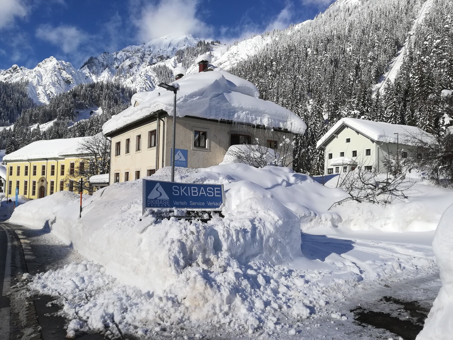 Skibase Ferienwohnung Wald/Arlberg 400m vom Lift, 135qm, max 12 Personen