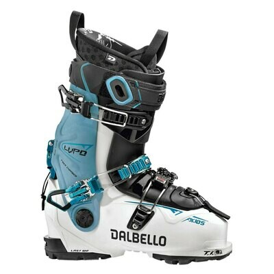 Dalbello Lupo AX 105 Skischuh White Blue Cyan Damen Dalbello Lupo AX 105 Skischuh White Blue Cyan Damen