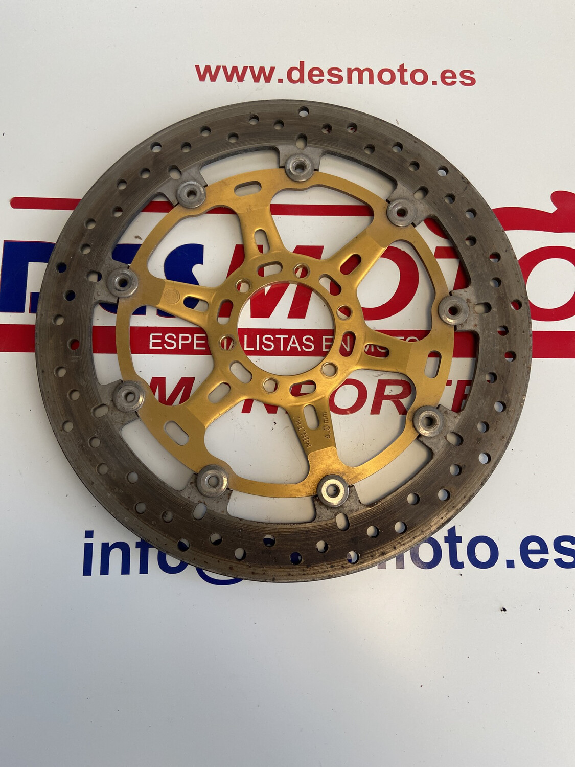 Disco freno delantero marca brembo aprilia rsv 1000