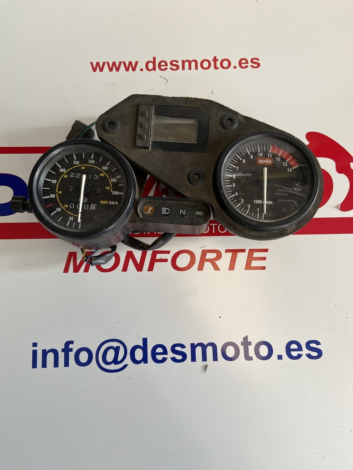 Cuadro cuentakilómetros aprilia rs 125