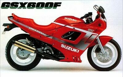 SUZUKI GSX 600F 1989