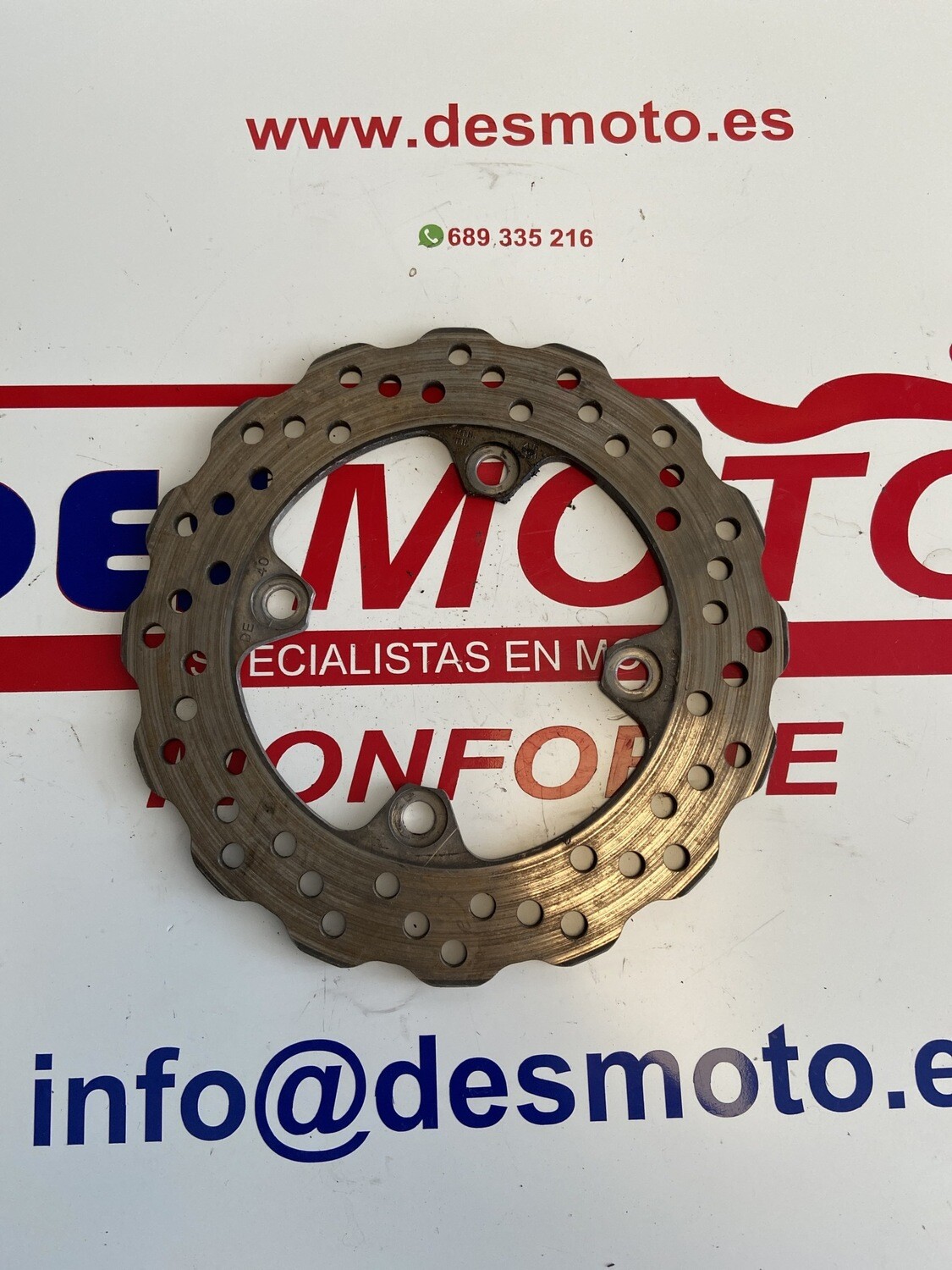 Disco freno trasero kawasaki er 650 2006-2008