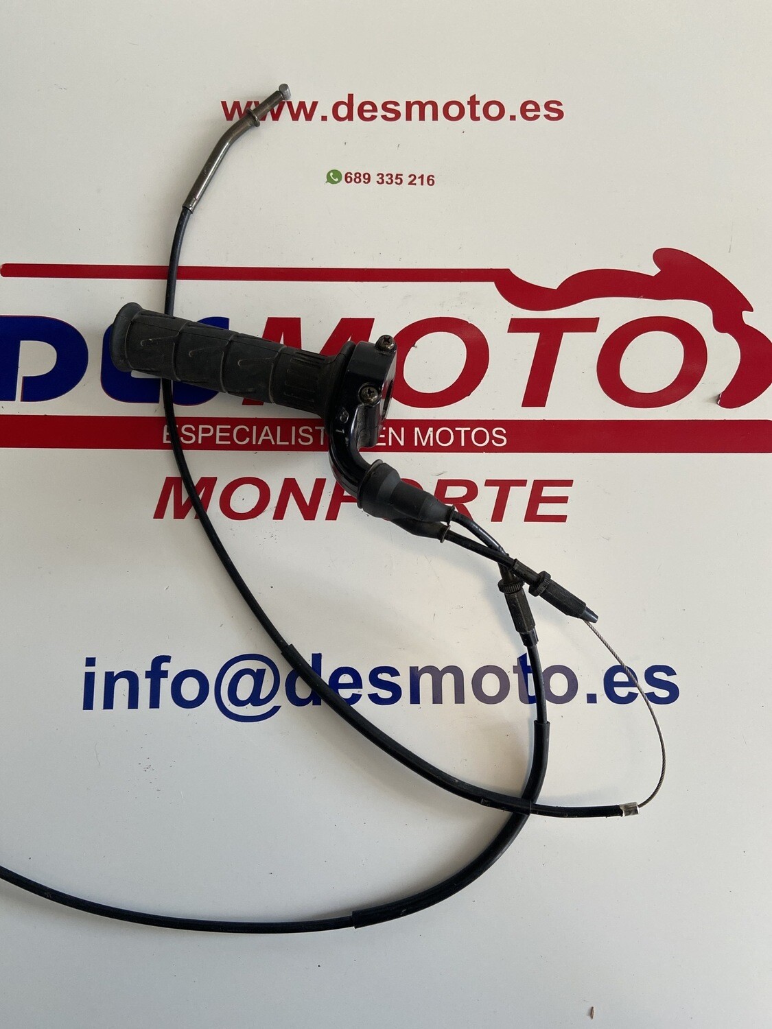 Puño acelerador con cables kawasaki zx 636 r 2006-2008