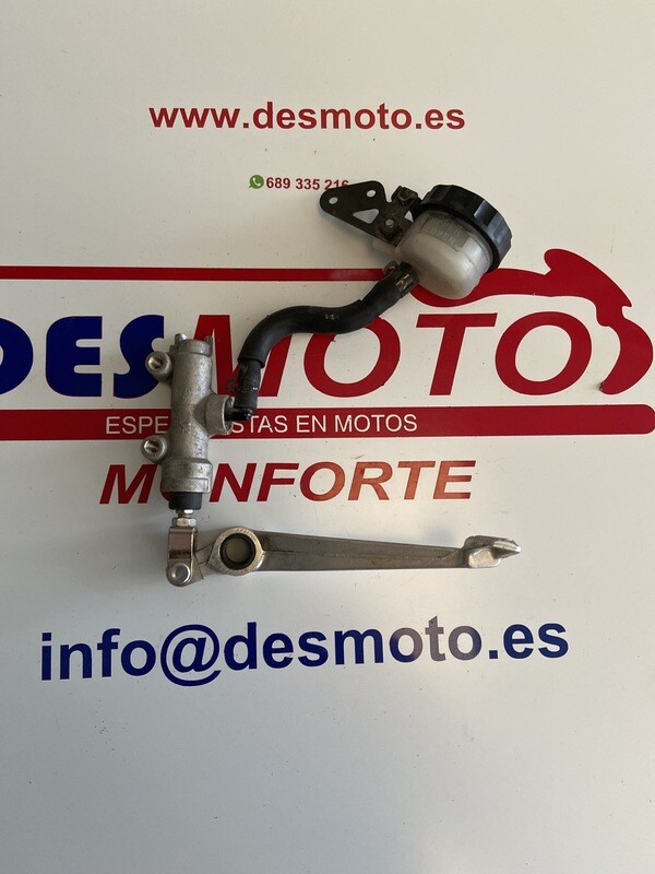 Bomba freno trasera con palanca y botella kawasaki zx 636 r 2005-2006