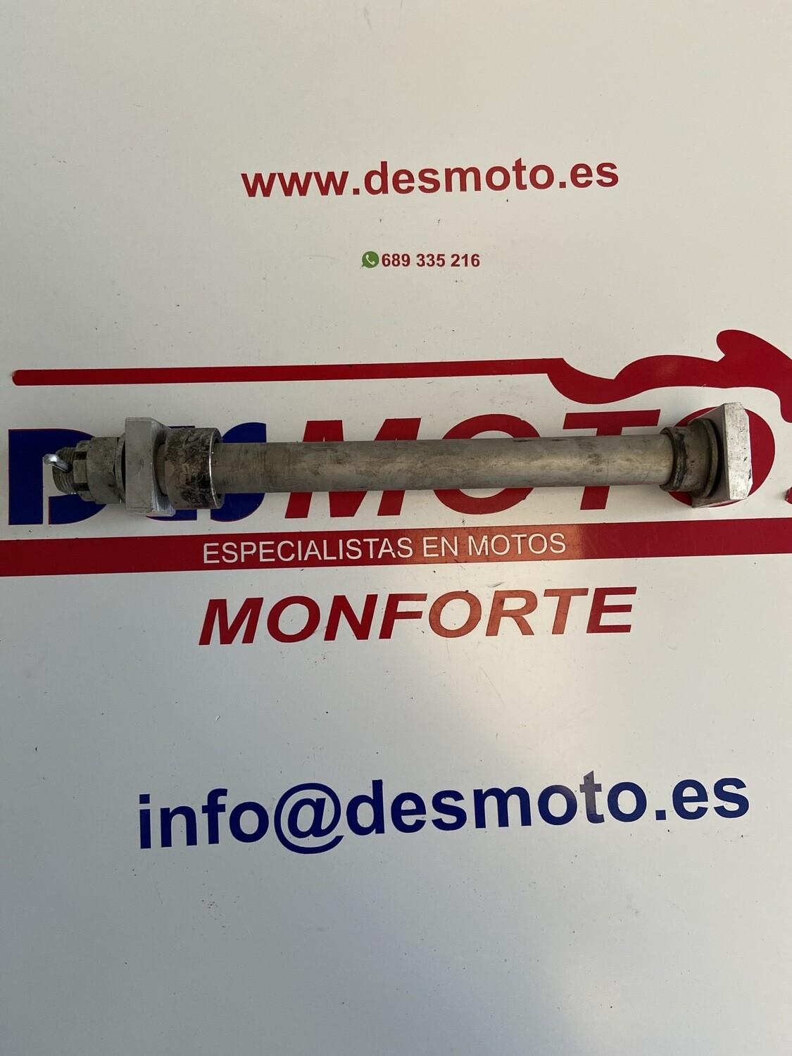 Eje trasero kawasaki zx 636 r 2005-2006