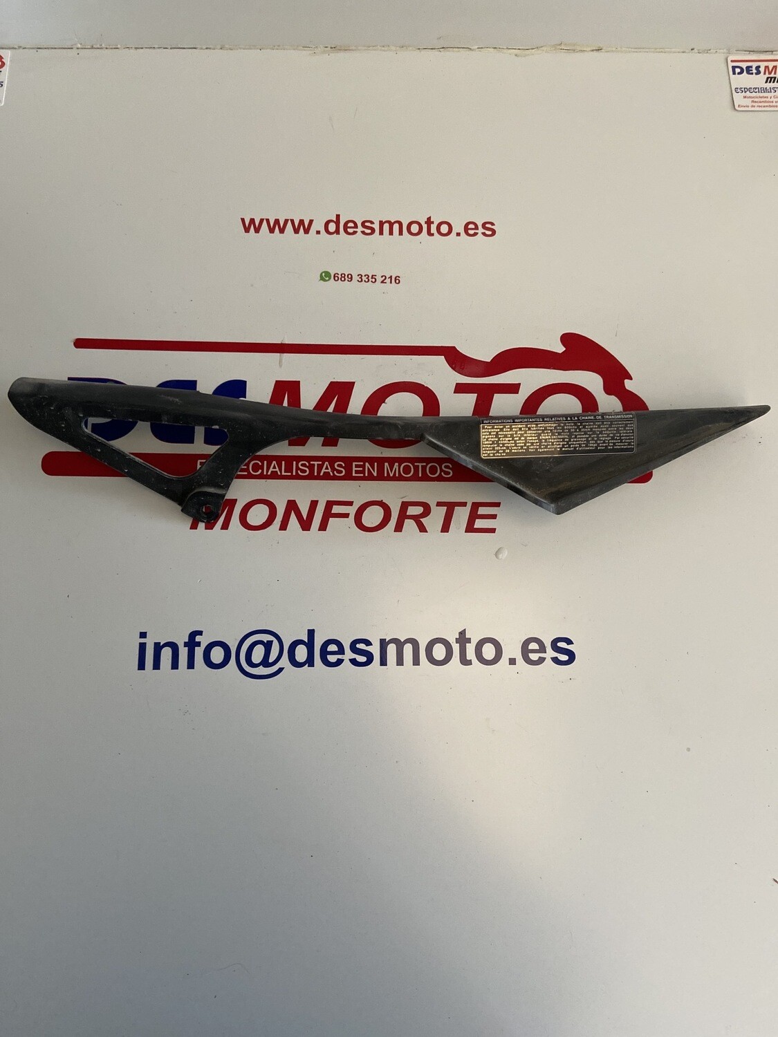 Cubrecadenas kawasaki zx 636 r 2005-2006