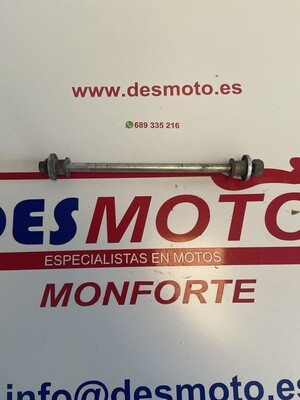 Eje rueda delantera suzuki address rf 50