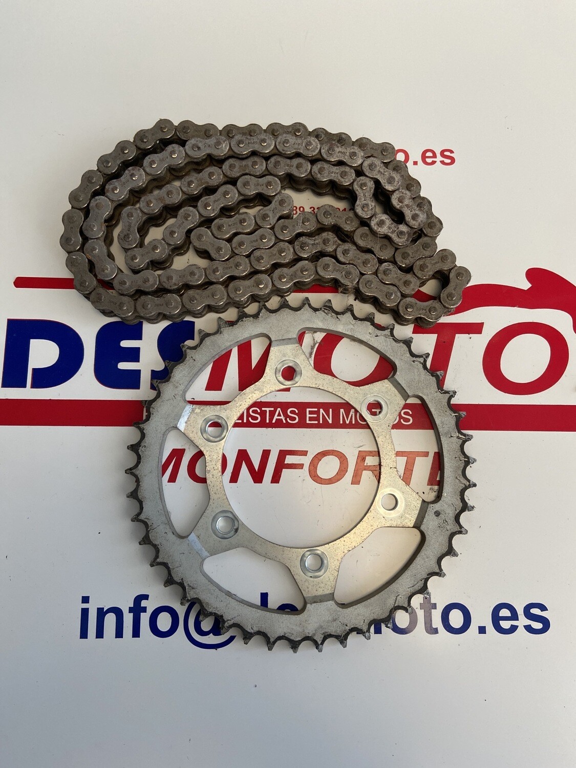Cadena y plato Yamaha fazer 600 2006