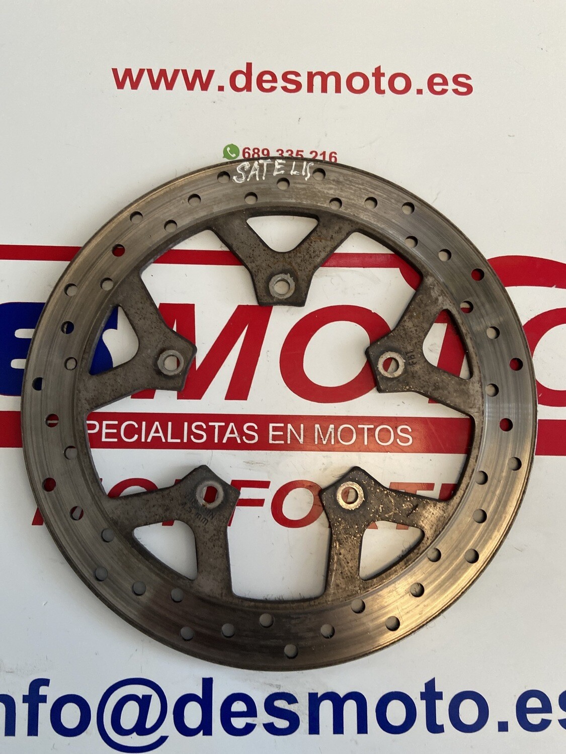 Disco delantero PEUGEOT SATELIS 125 2006