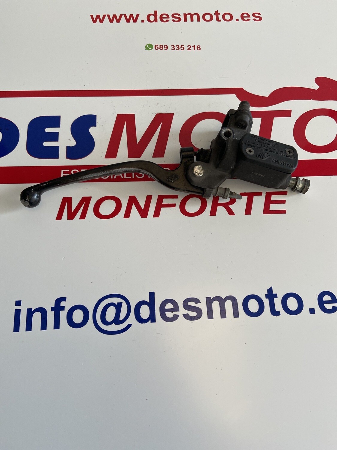 Bomba de freno delantera completa DERBI BOULEVARD 125 2002-2006