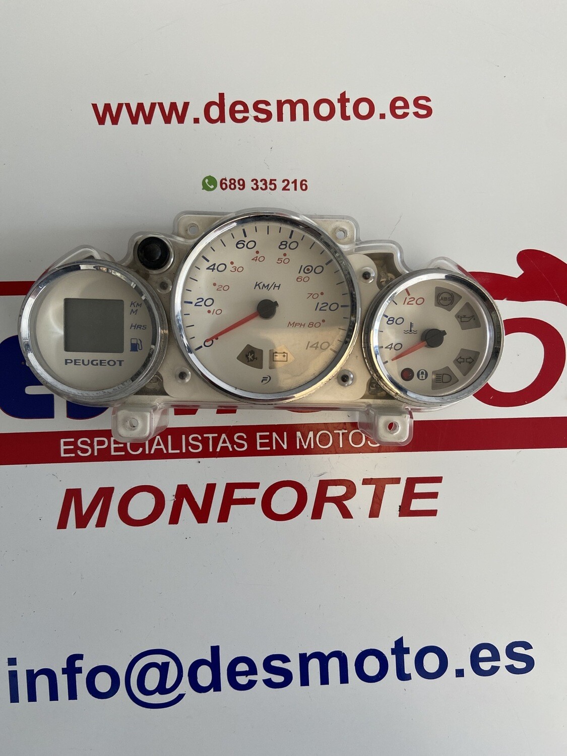 Cuadro cuentakilómetros (7253KM) PEUGEOT ELYSTAR 125