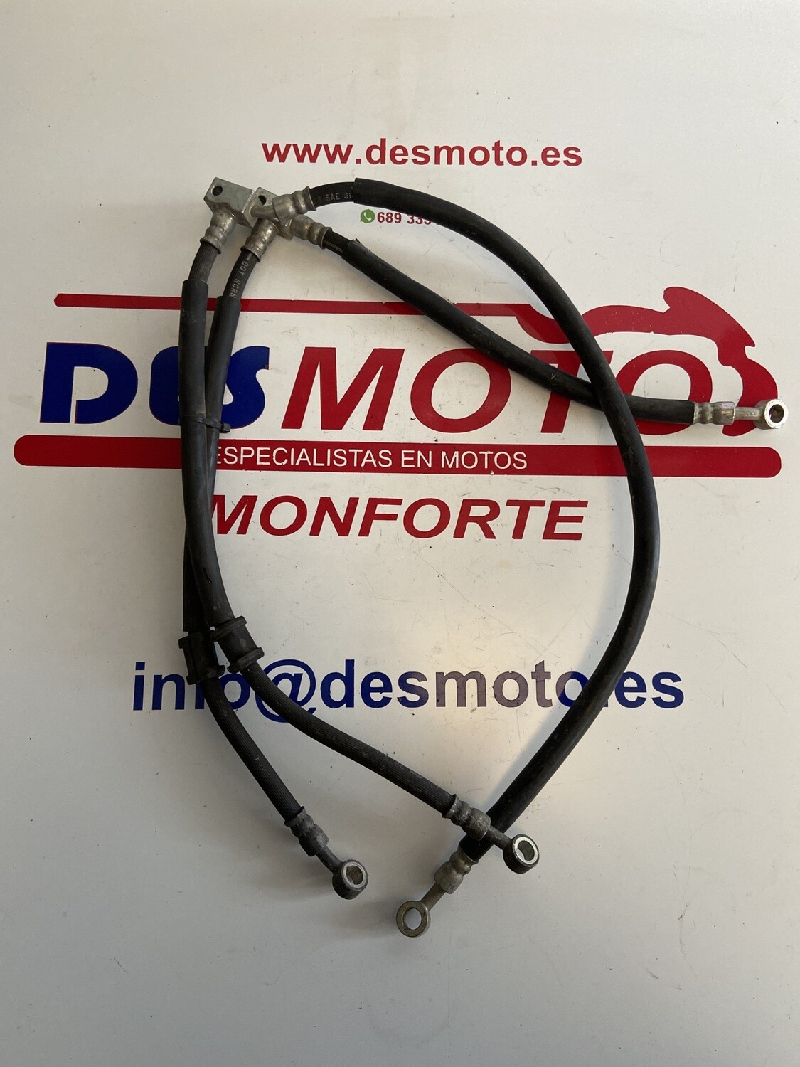 Conjunto de latiguillos de freno SUZUKI BURMAN 125 2007-2010