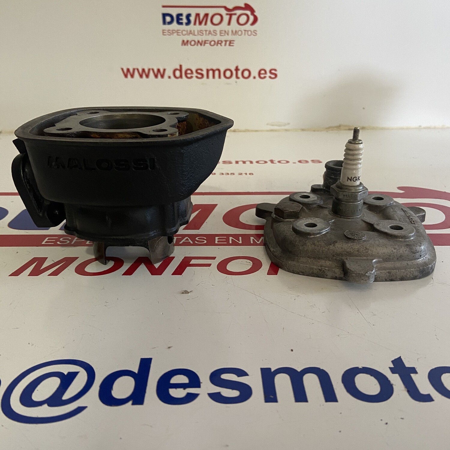 Cilindro malossi (con bulon de 12) motor minarelli