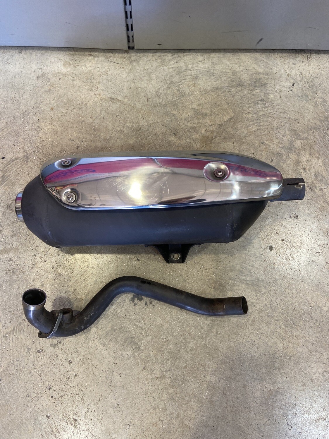 Tubo de escape completo (sin sonda lambda) PIAGGIO BEVERLY 300ie 2009