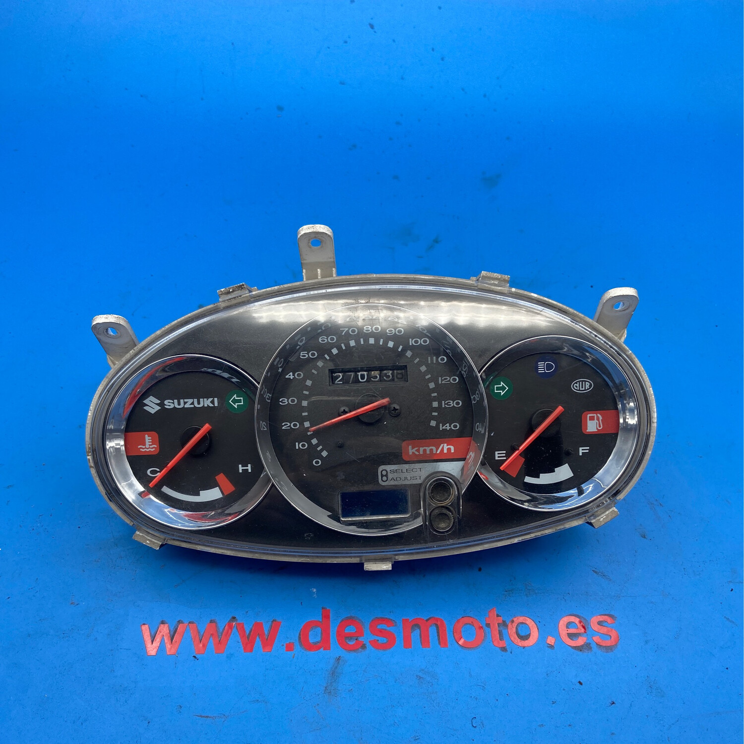 Cuentakilómetros (27.053km) con desperfectos y sin reloj SUZUKI BURMAN 125-150 2003-2006
