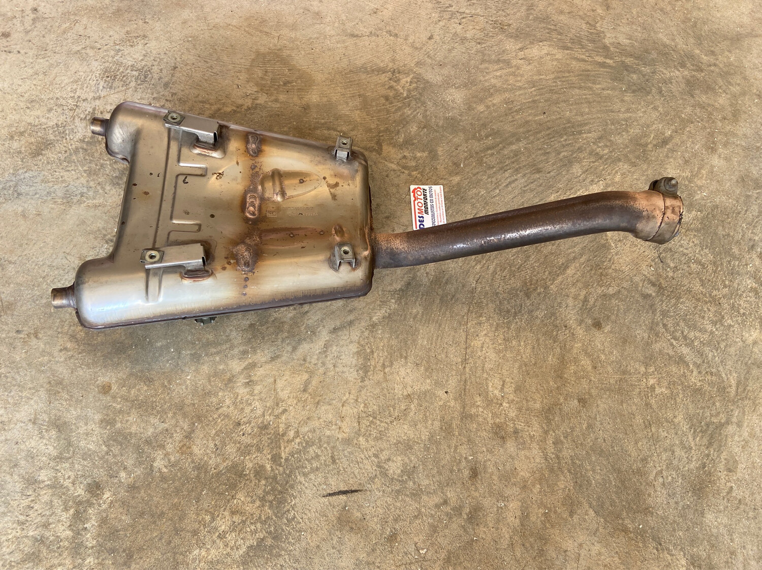 Tubo de escape YAMAHA XT TENERE 660Z 2009