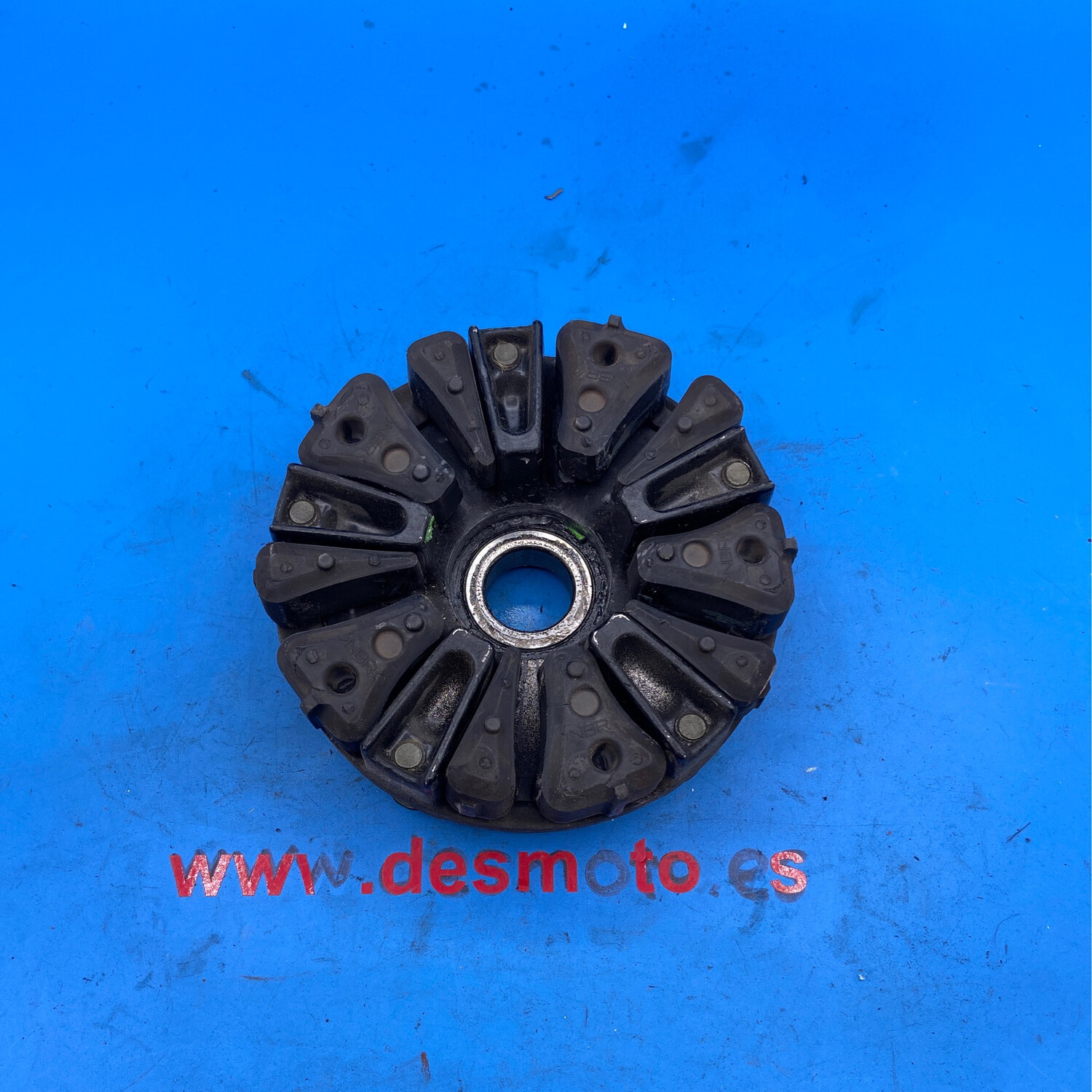 Portaplato con silent-block 2YAMAHA R6 1999-2002 CARBURACION