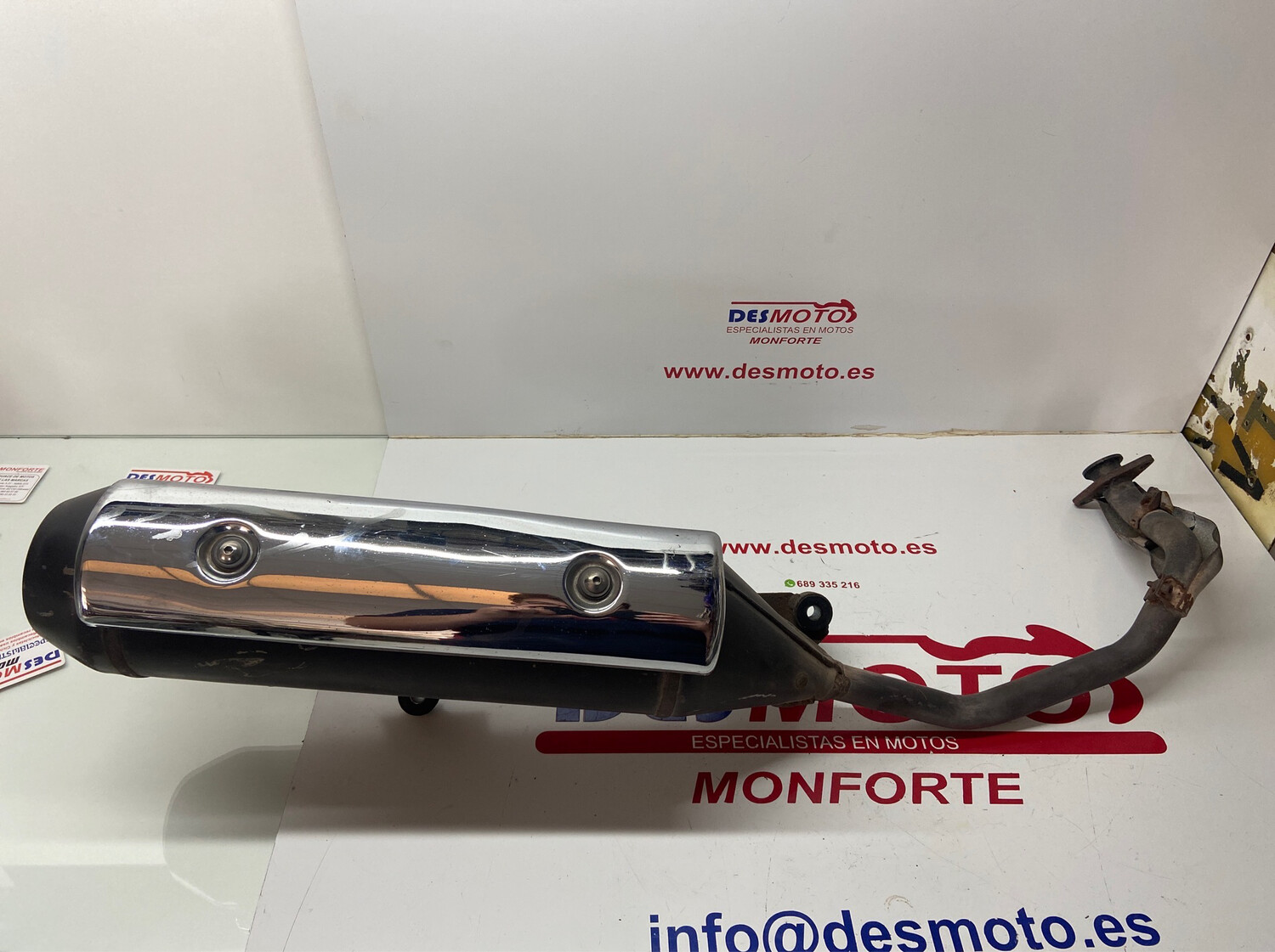 Tubo de escape SUZUKI BURGMAN 125-150 2003-2006