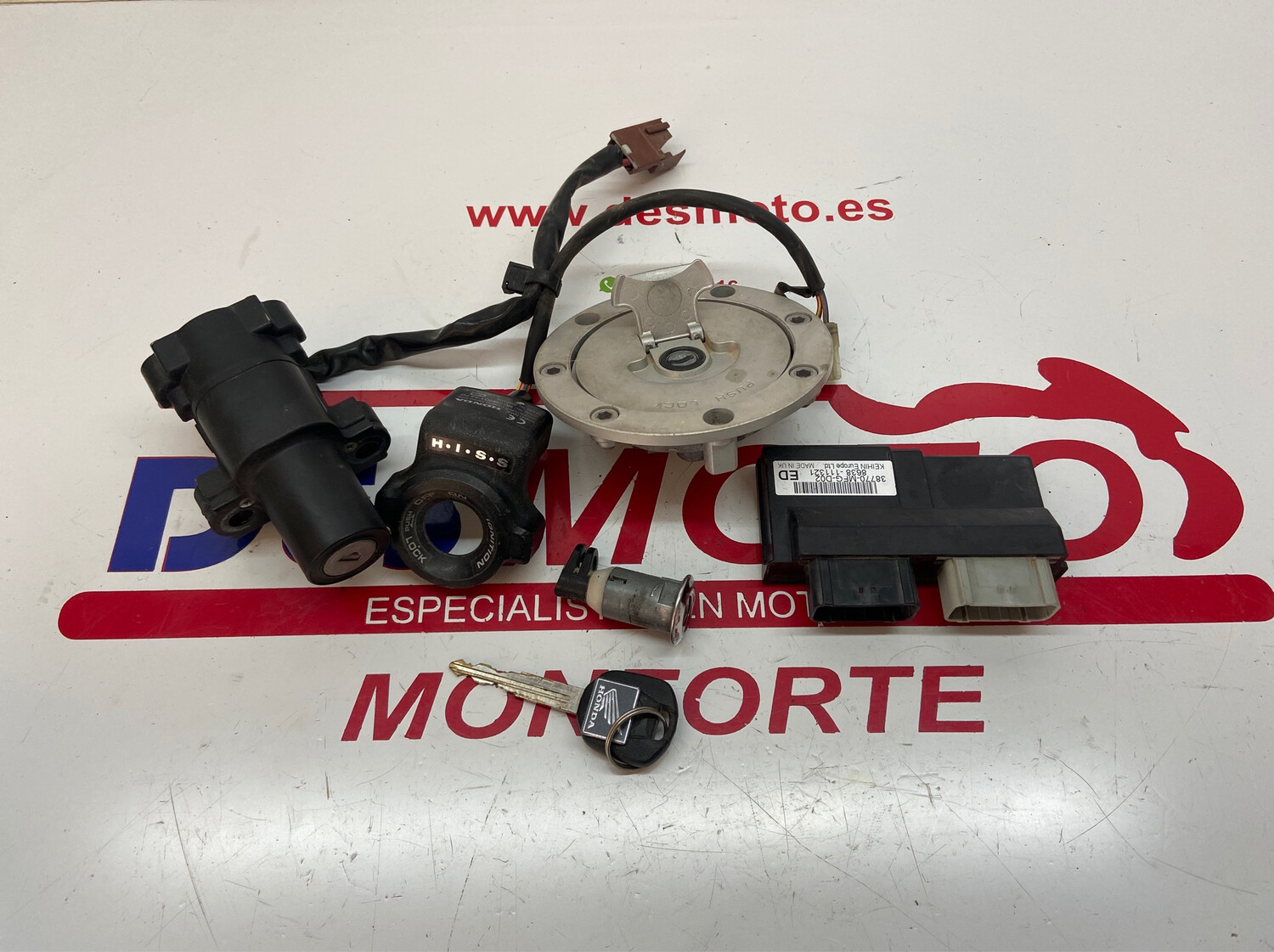 Conjunto cerraduras HONDA CBF 600 2007 HORNET
