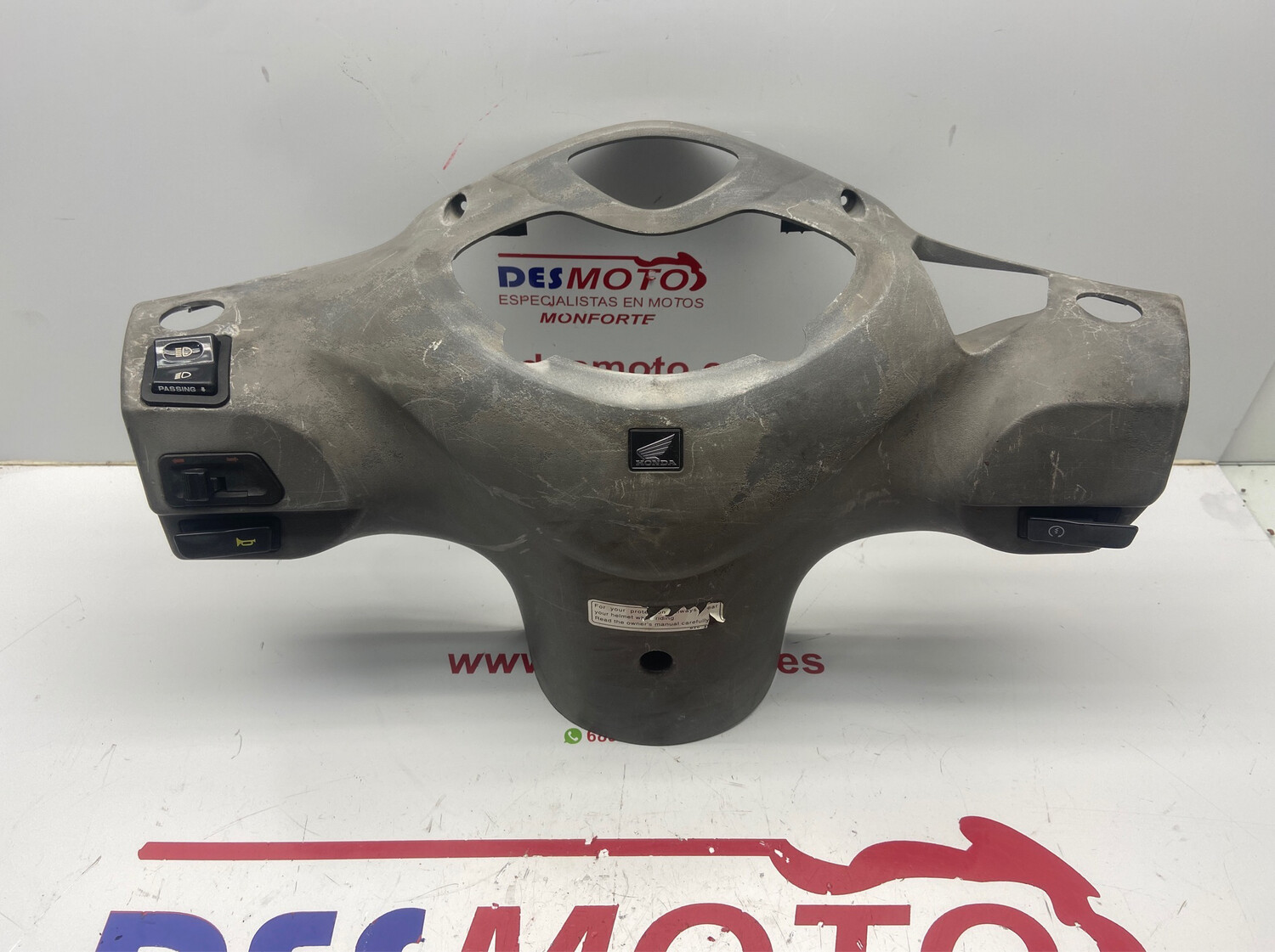 Tapa cuentakilómetros (sin botones) HONDA PS 125i