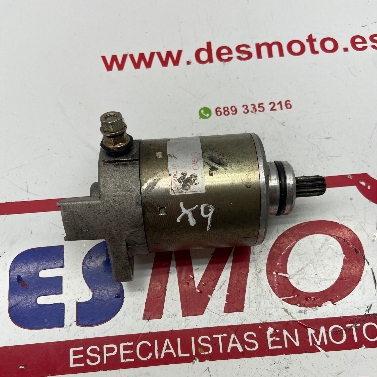 Motor de arranque PIAGGIO X9