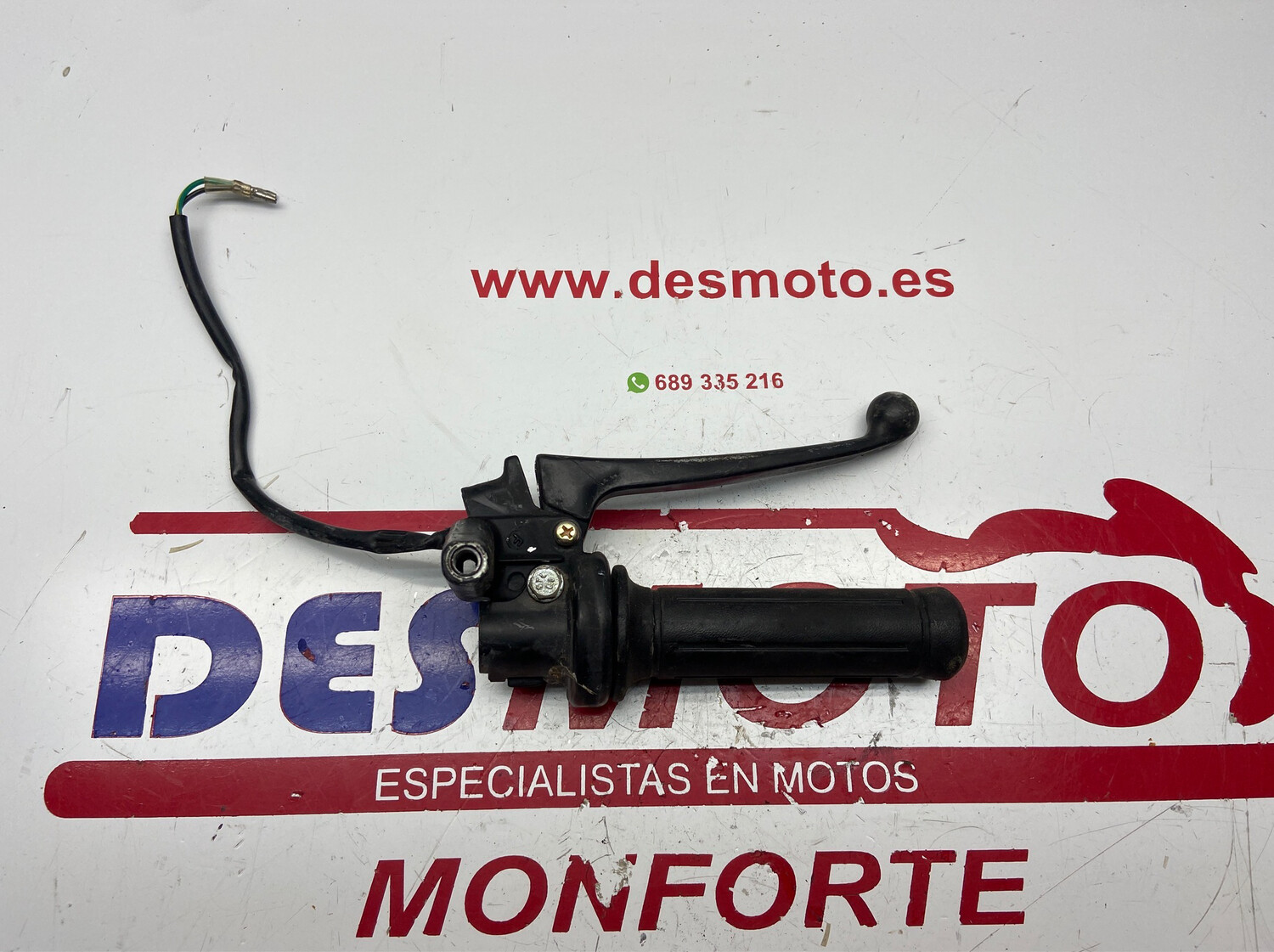 Puño acelerador con soporte y maneta HONDA LEAD 100 2003-2010