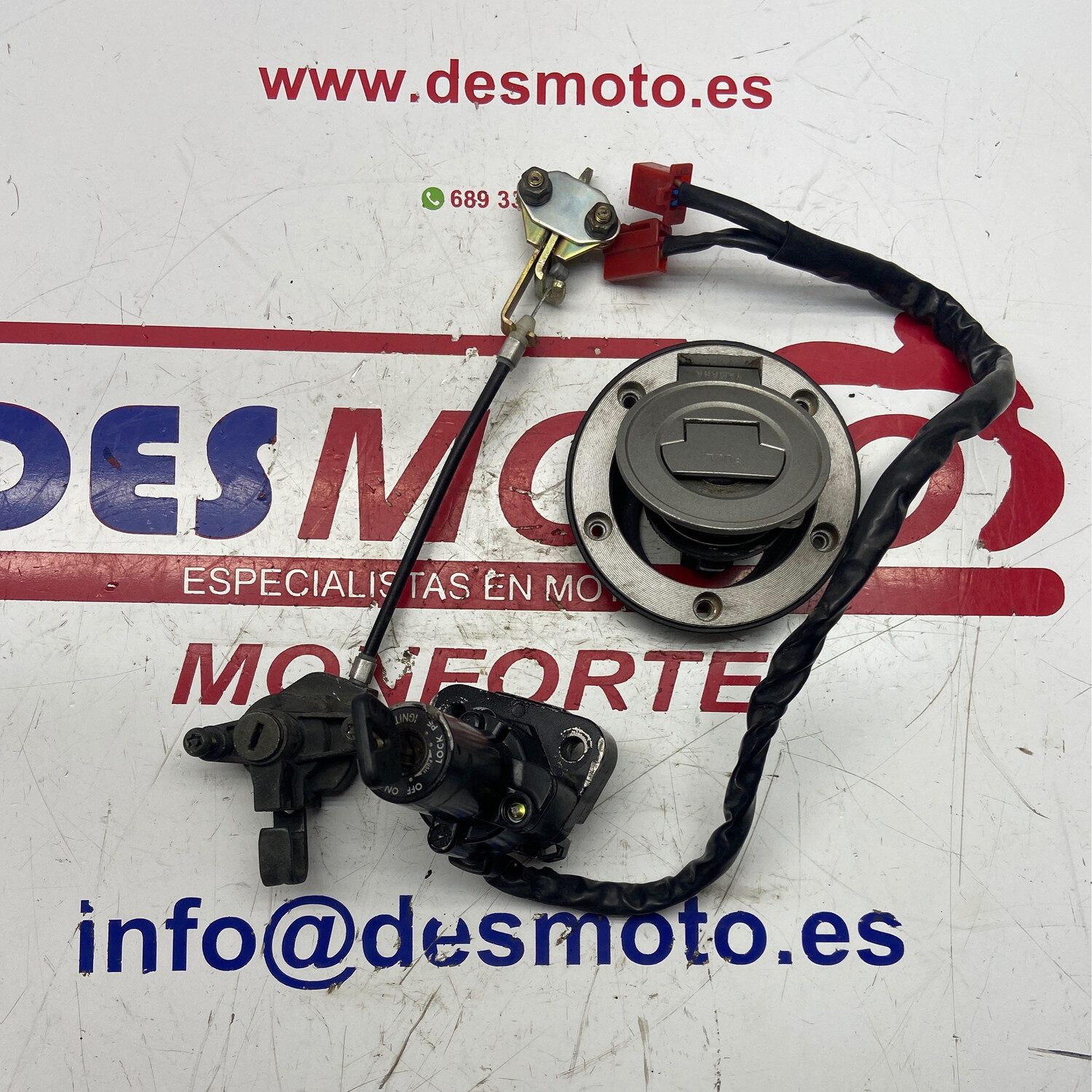 Conjunto cerraduras con llave YAMAHA FAZER 1000 2001-2005