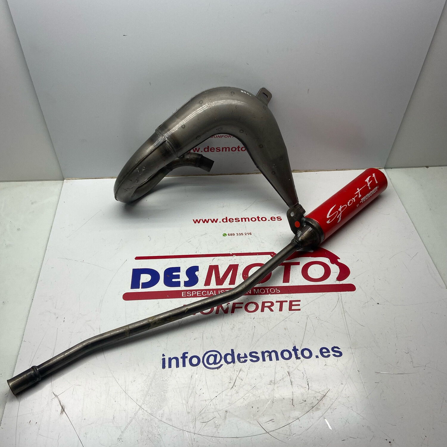 TUBO DE ESCAPE 2 RIEJU DRAC LC