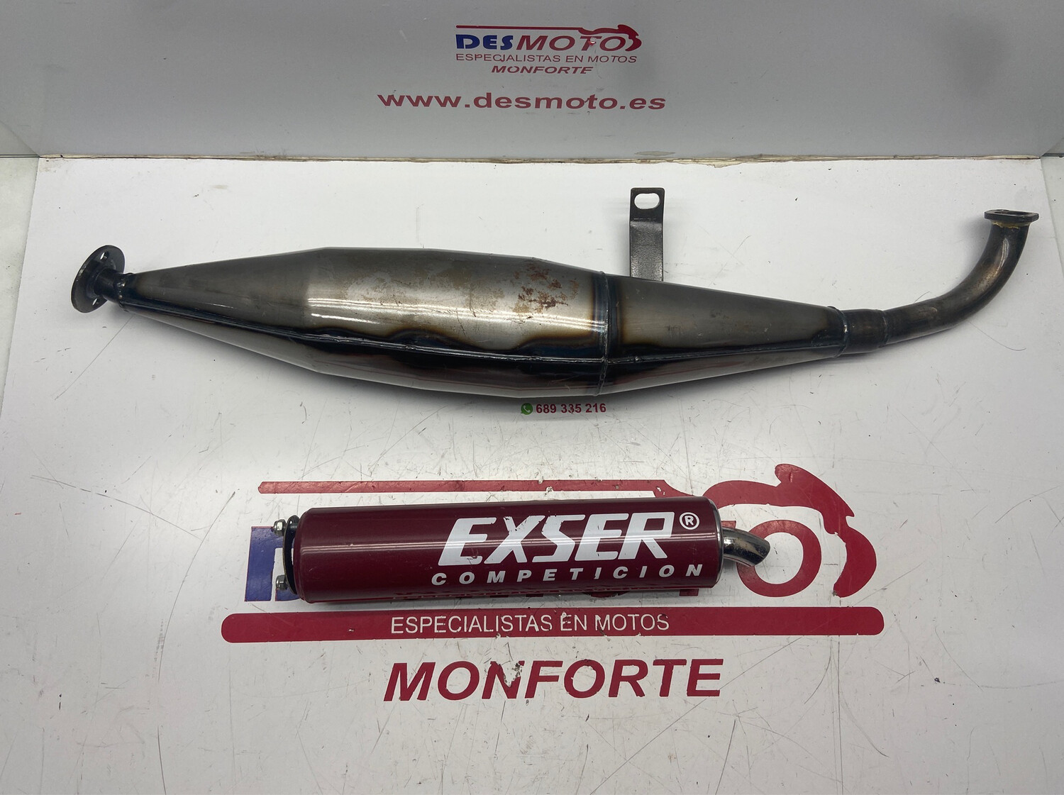 TUBO DE ESCAPE SUZUKI MAXI (sin homologar)