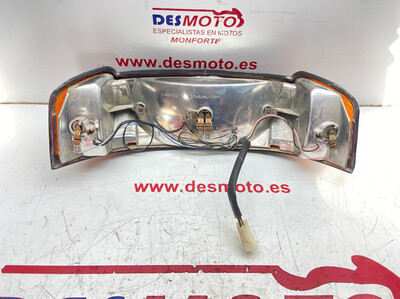 Piloto Trasero Cromado Con Intermitente Claro Para Scooter Buffalo Benzhou 50 YY50QT, 12V