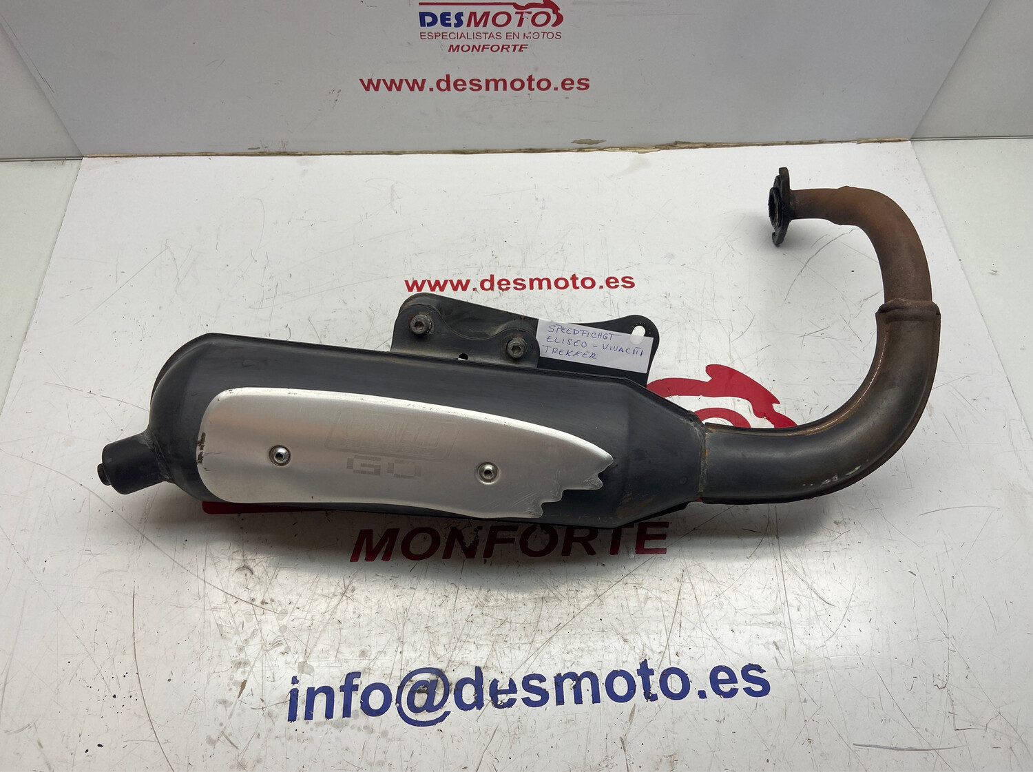 Tubo de escape homologado PEUGEOT