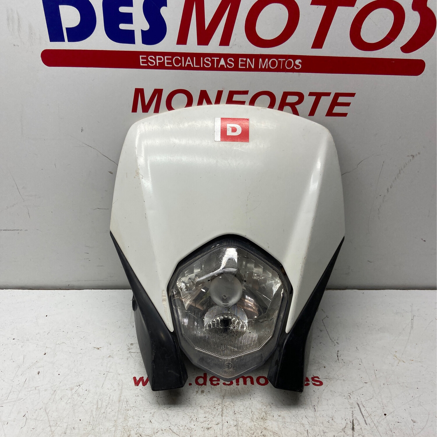 Careta con faro DERBI SENDA DRD PRO 50