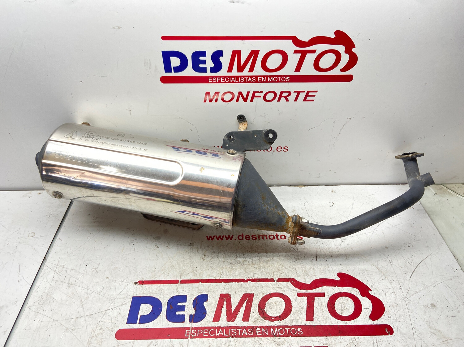 Tubo de escape DAELIM S2 125 inyeccion