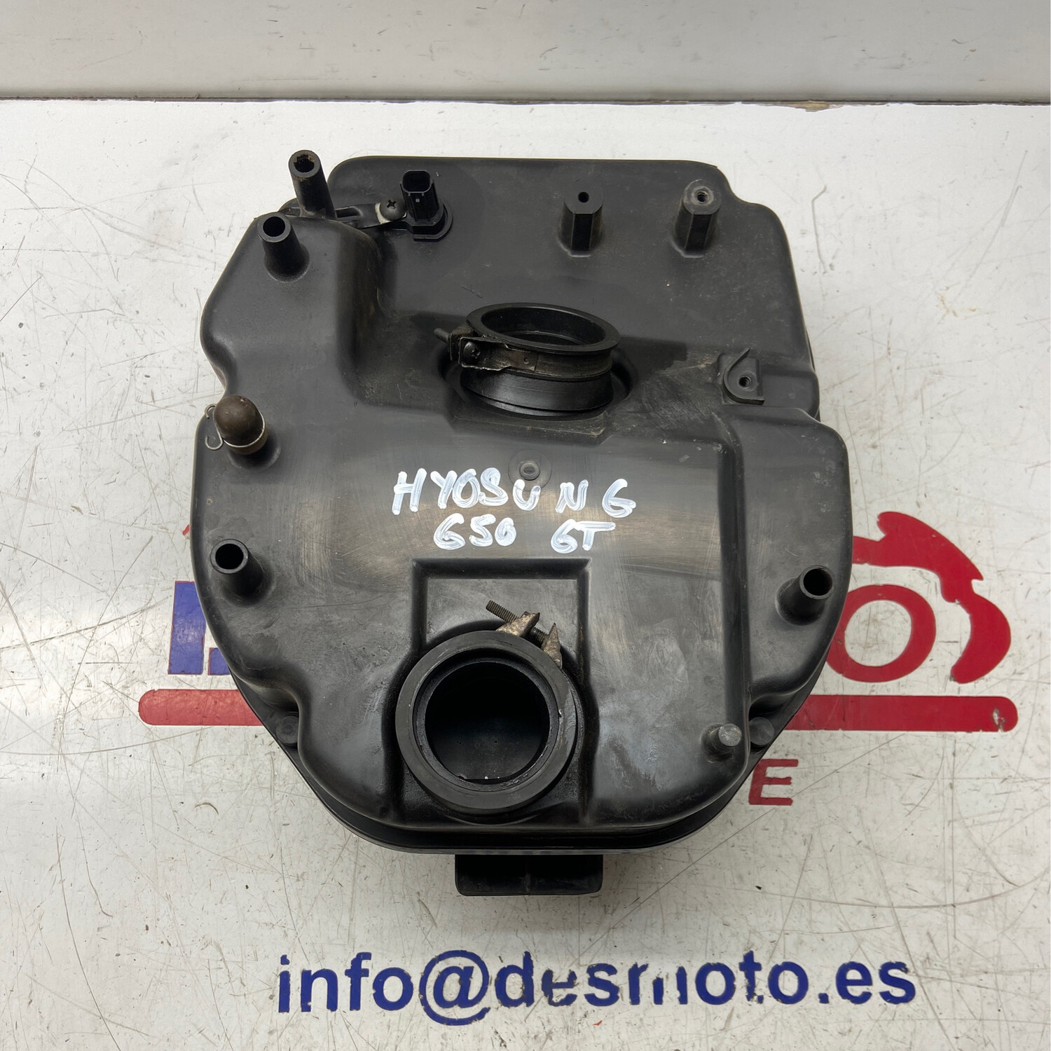 Caja filtro de aire HYOSUNG COMET 650 INYECCION