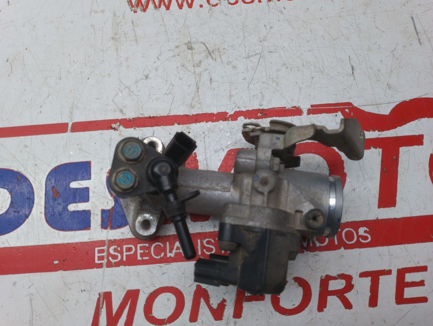 Toma admisión con inyector y mariposa completo