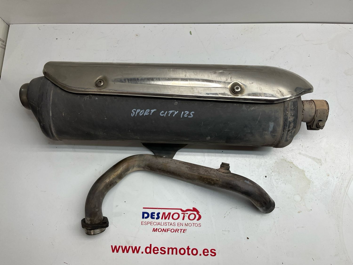 Tubo de escape APRILIA SPORTCITY 125 2005