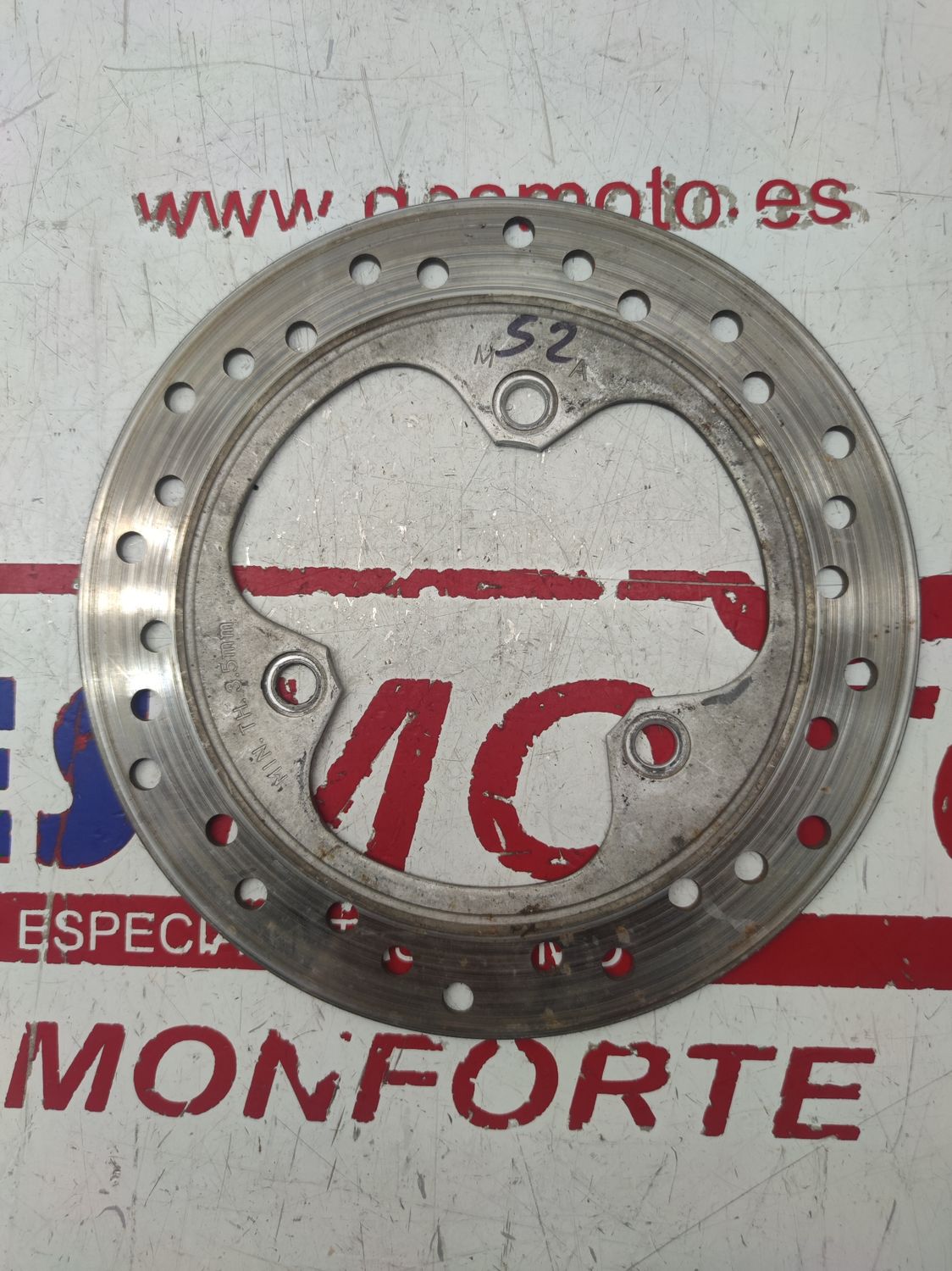 Disco de freno  DAELIM S2 125