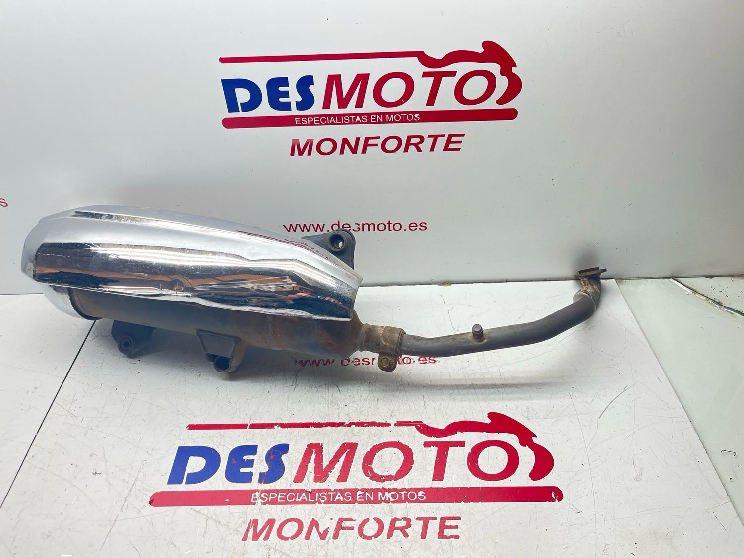 Tubo de escape SYM GTS 125 EVO 2012