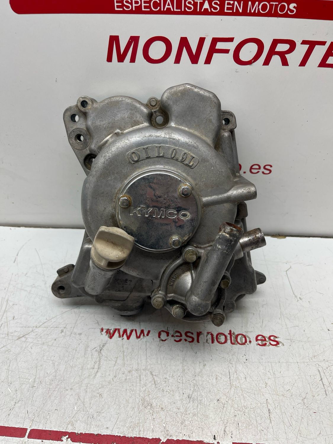 Tapa encendido con bomba de agua KYMCO XCITING 250 CARBURACION