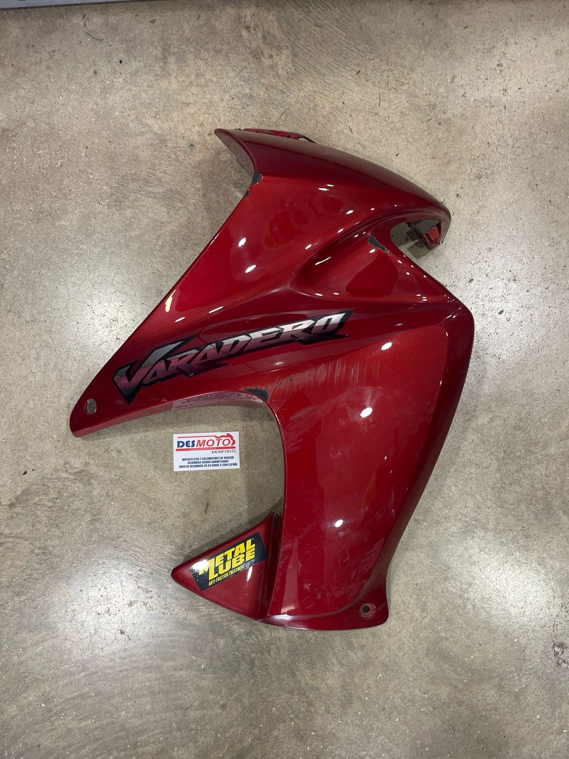 Frontal lateral derecho (ver imágenes) HONDA VARADERO 125 2004