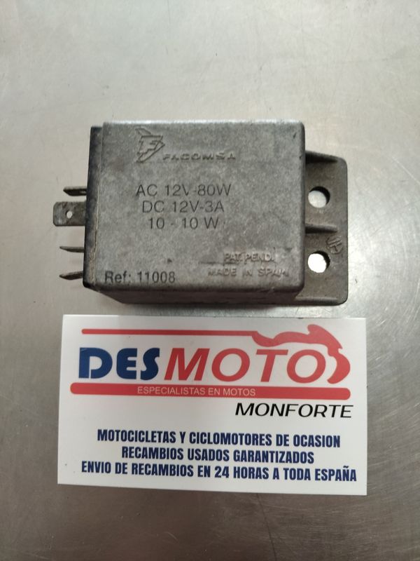 Relé derbi 11008 AC12V80W DC12V3A