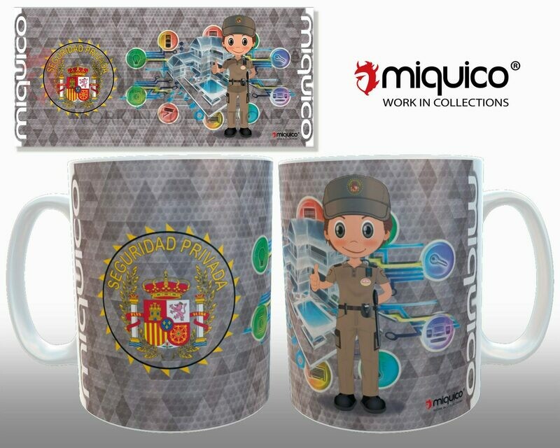 Taza Vigilante de Seguridad H/M