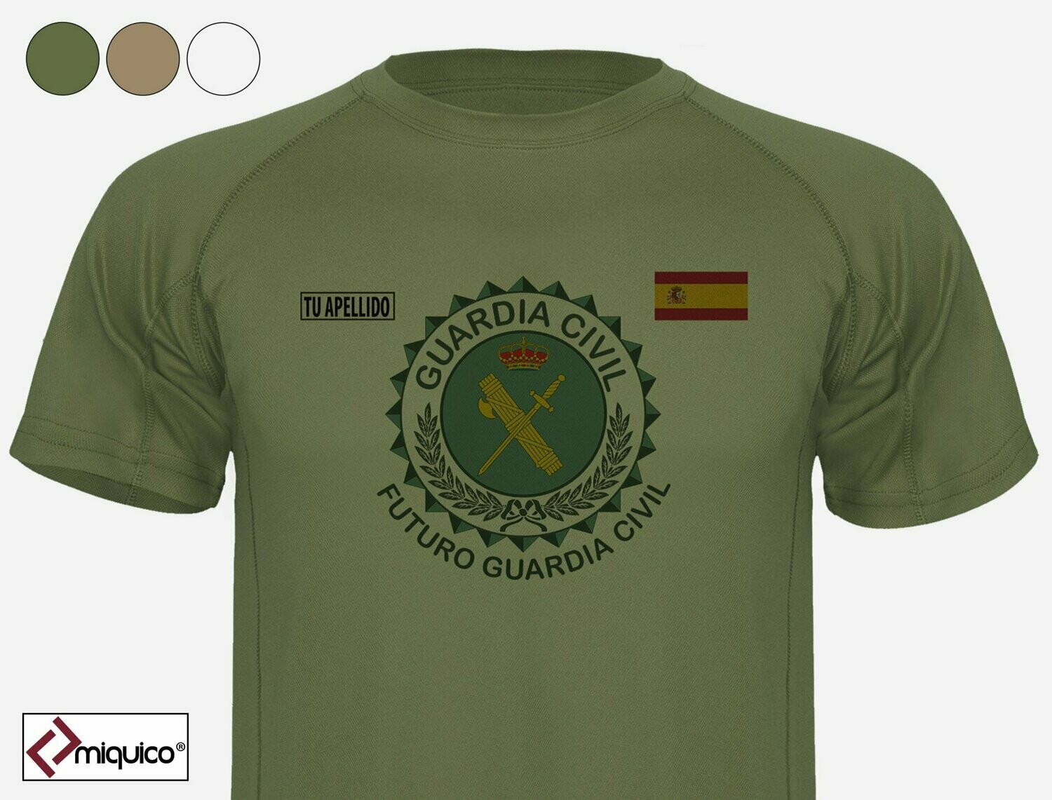 Camiseta personalizada Futuro/a Guardia Civil
