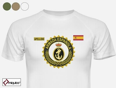 Camiseta personalizada Armada Española