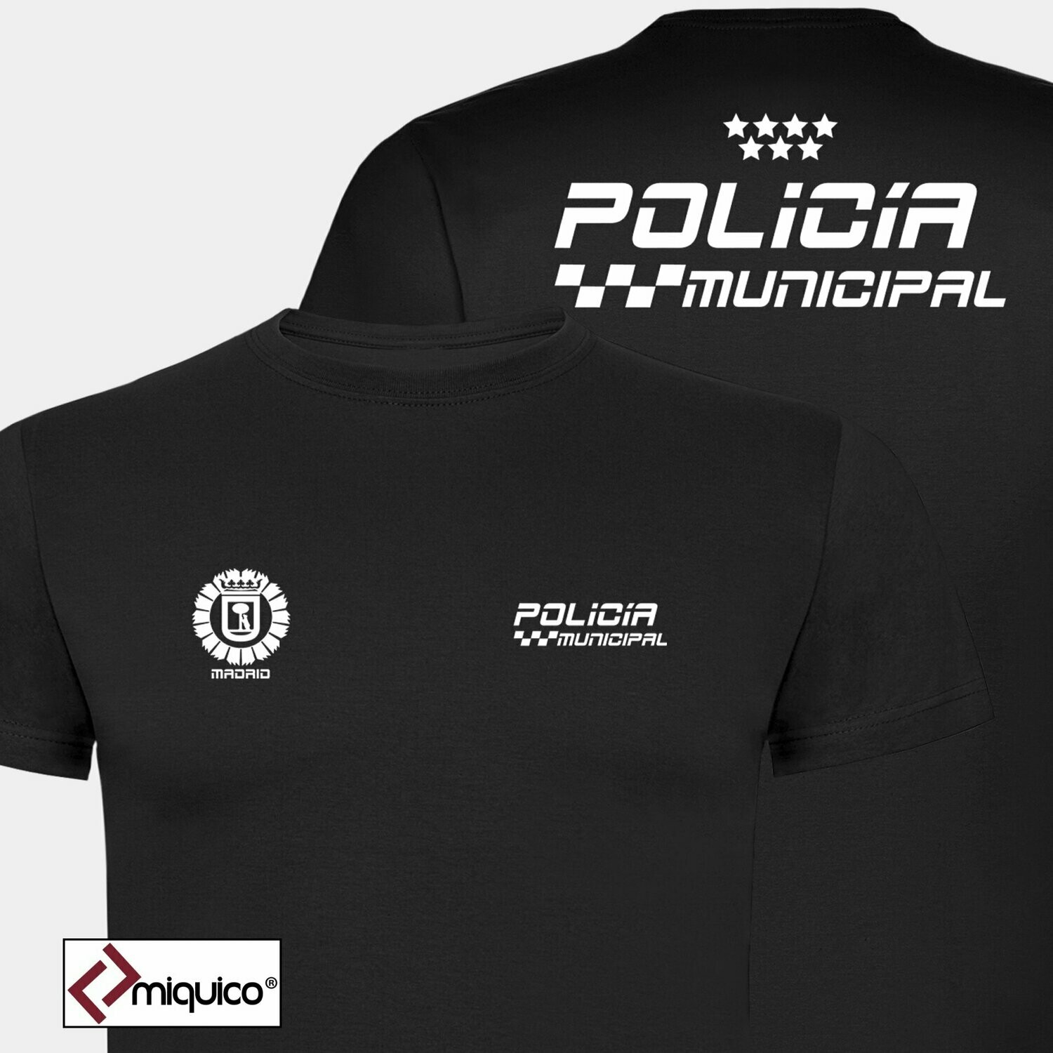 Camiseta Policía Municipal Madrid